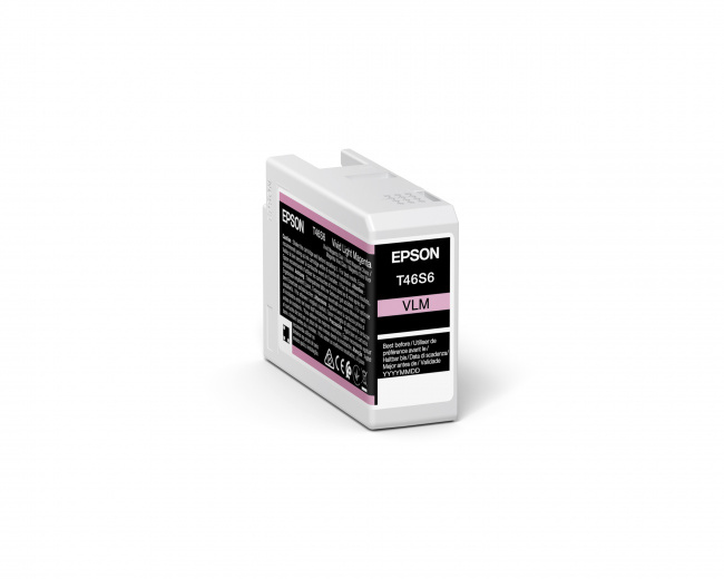 Картридж Epson T46S (C13T46S600/C13T46S60N), светло-пурпурный, 25 мл
