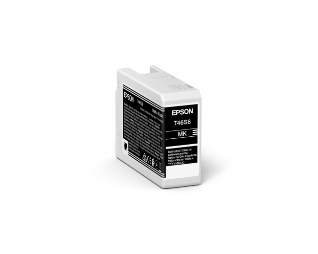 Картридж Epson T46S (C13T46S800/C13T46S80N), матовый черный, 25 мл