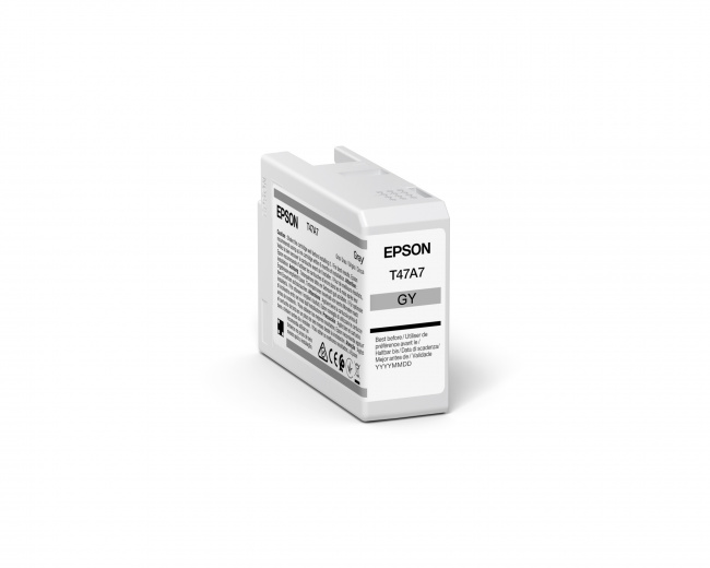 

Картридж струйный Epson T47A (C13T47A700), серый, оригинальный, объем 50 мл для Epson SureColor SC-P900, T47A
