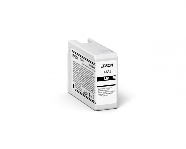 

Картридж струйный Epson T47A (C13T47A800), матовый черный, оригинальный, объем 50 мл для Epson SureColor SC-P900, T47A