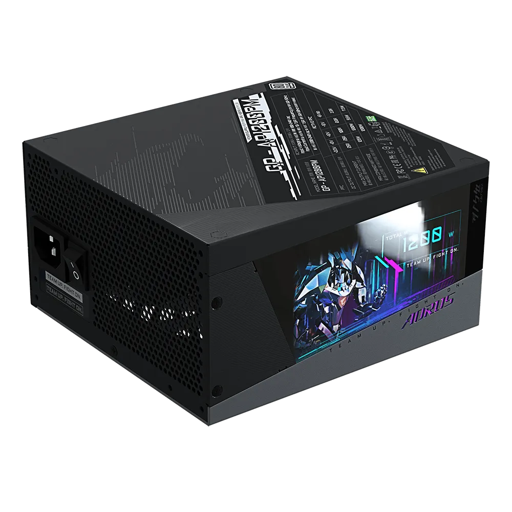 

Блок питания 1200 Вт ATX GIGABYTE GP-AP1200PM, 140 мм, 80 Plus Platinum, GP-AP1200PM