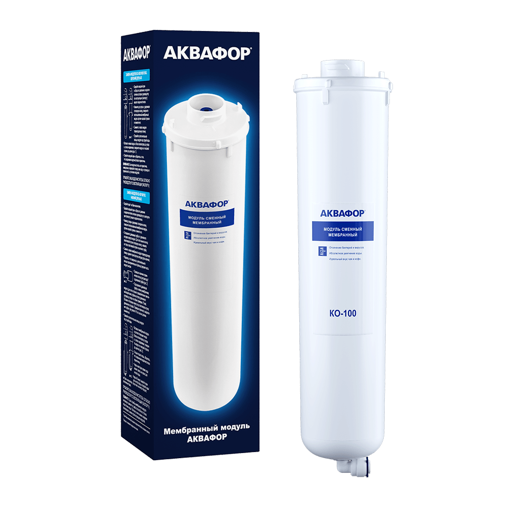 

Картридж Аквафор КО-100 для DWM-41, ОСМО-100 исп.4/5, PS1-F-D ОСМО-КО-100-4-М, 1шт, КО-100