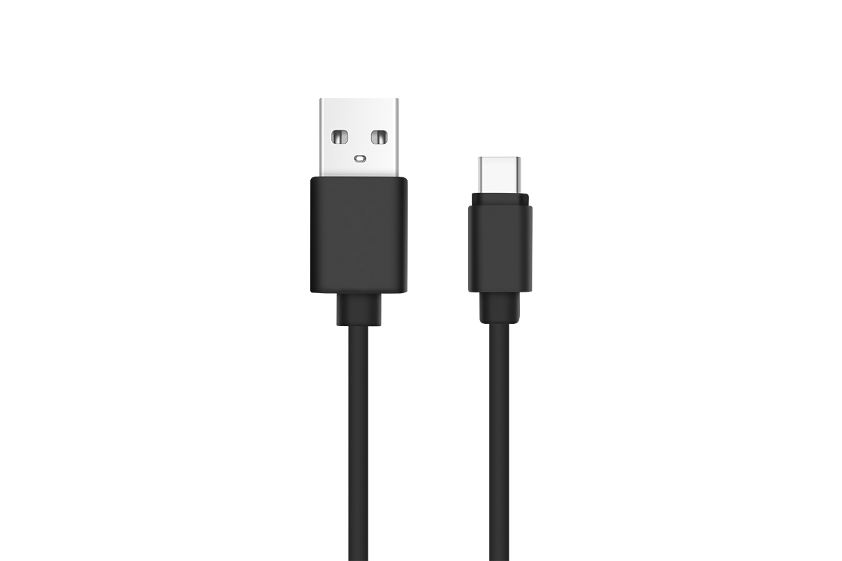 Кабель USB 2.0(Am)-USB Type-C(m), OTG, 2A, 1м, черный OLTO ACCZ-7015 (ACCZ-7015 Black)