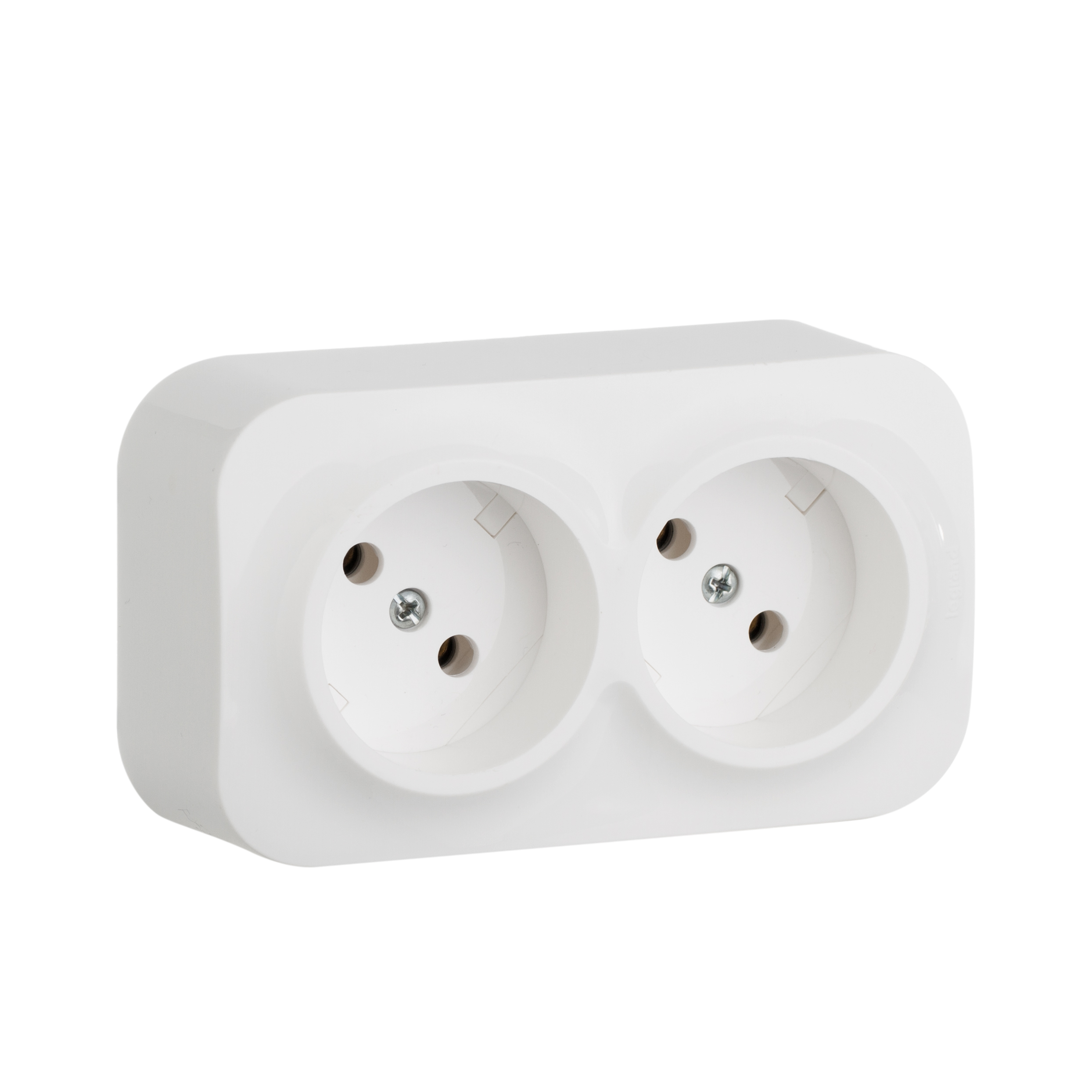 

Розетка Legrand Quteo, открытый монтаж, 2-х постовая, с з/к, 16A, в сборе, IP20, белый (782212)