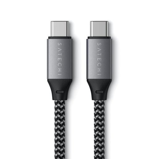 

Кабель USB Type-C (m)-USB Type-C, 25см, серый космос Satechi (ST-TCC10M)