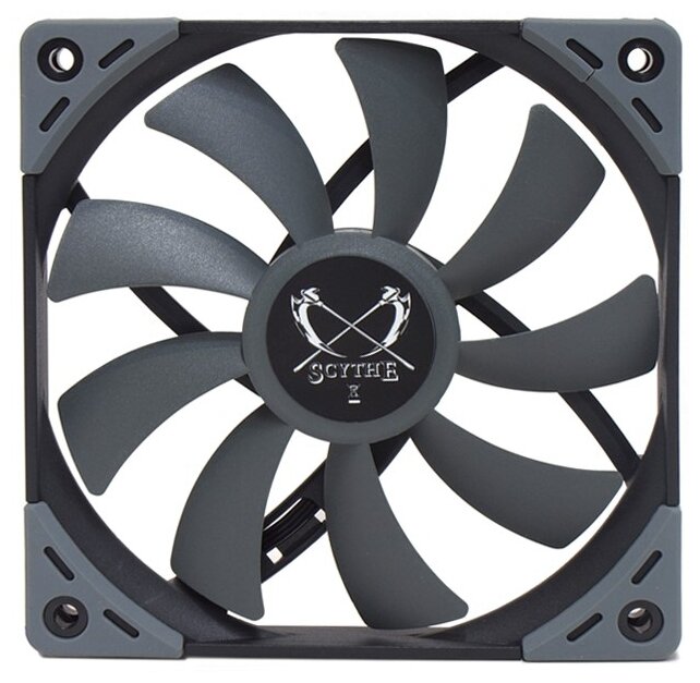 

Вентилятор Scythe Kaze Flex 120 mm Slim, 120мм, 1800rpm, 30 дБ, 3-pin, 1шт (KF1215FD18), Kaze Flex 120 mm Slim
