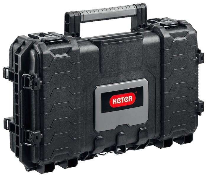 

Ящик с органайзером 22" 56.4смx35смx16.5см, пластик, ручка, Keter Gear Organizer (17200380)