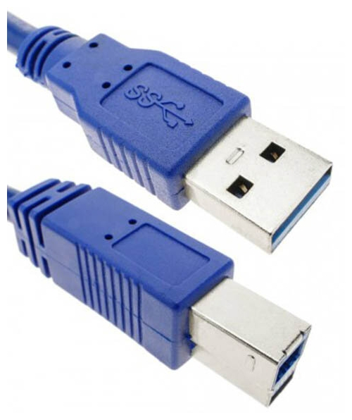 

Кабель USB 3.0(Am)-USB 3.0(Bm), 5м, синий KS-IS (KS-520-5)