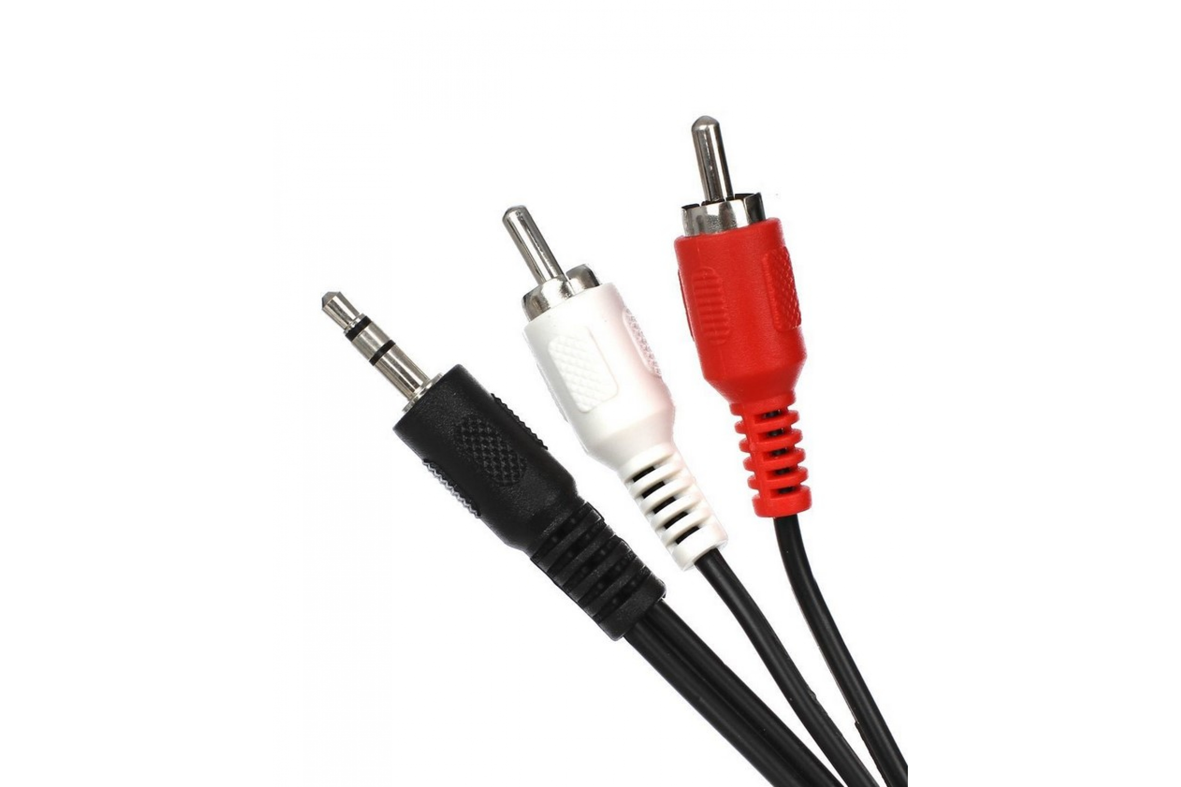 

Кабель Jack 3.5mm(M)-2xRCA(M), 3м, черный VCOM (VAV7183-3M)