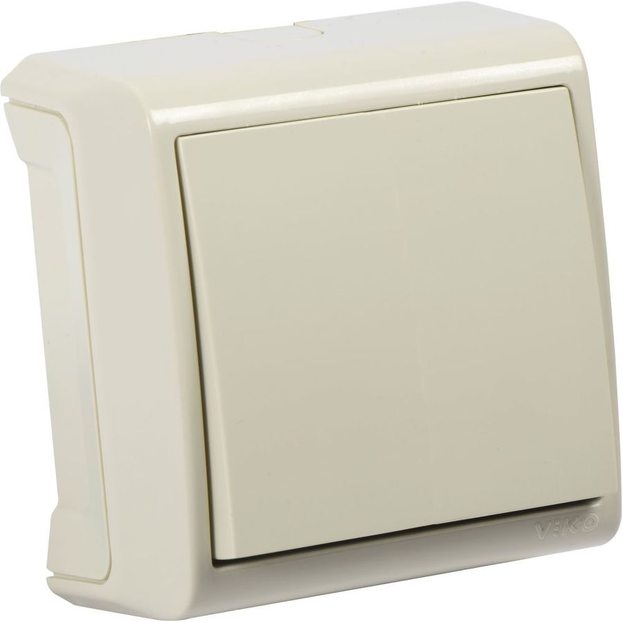 

Выключатель Panasonic Vera, 1кл., открытый монтаж, в сборе, кремовый (90681201-RU), 0
