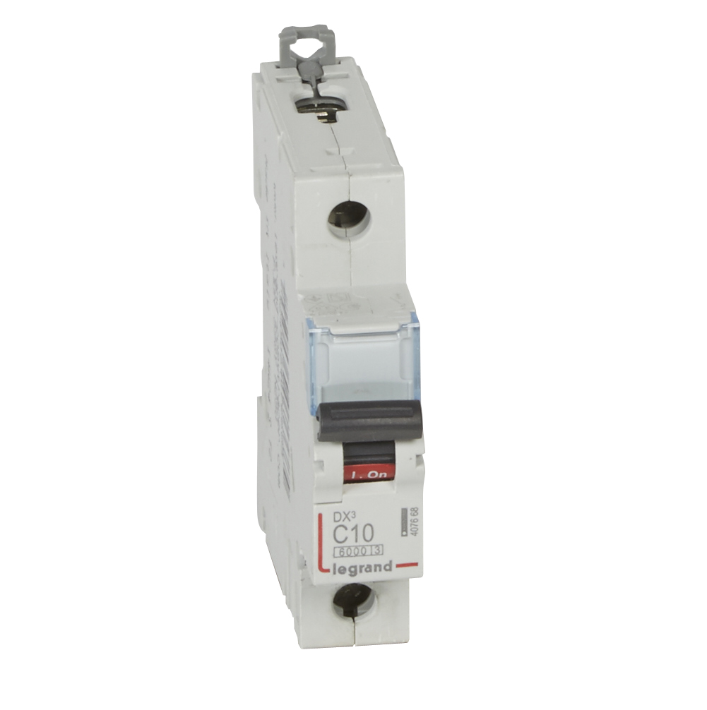 

Выключатель автоматический Legrand DX3 однополюсный (1P/1П) 10А C 6кА (407668)