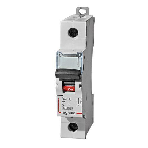 

Выключатель автоматический Legrand DX3-E однополюсный (1P/1П) 25А C 6кА (407265)