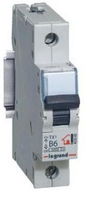 

Выключатель автоматический Legrand TX3 однополюсный (1P/1П) 50A C 6кА (403921)