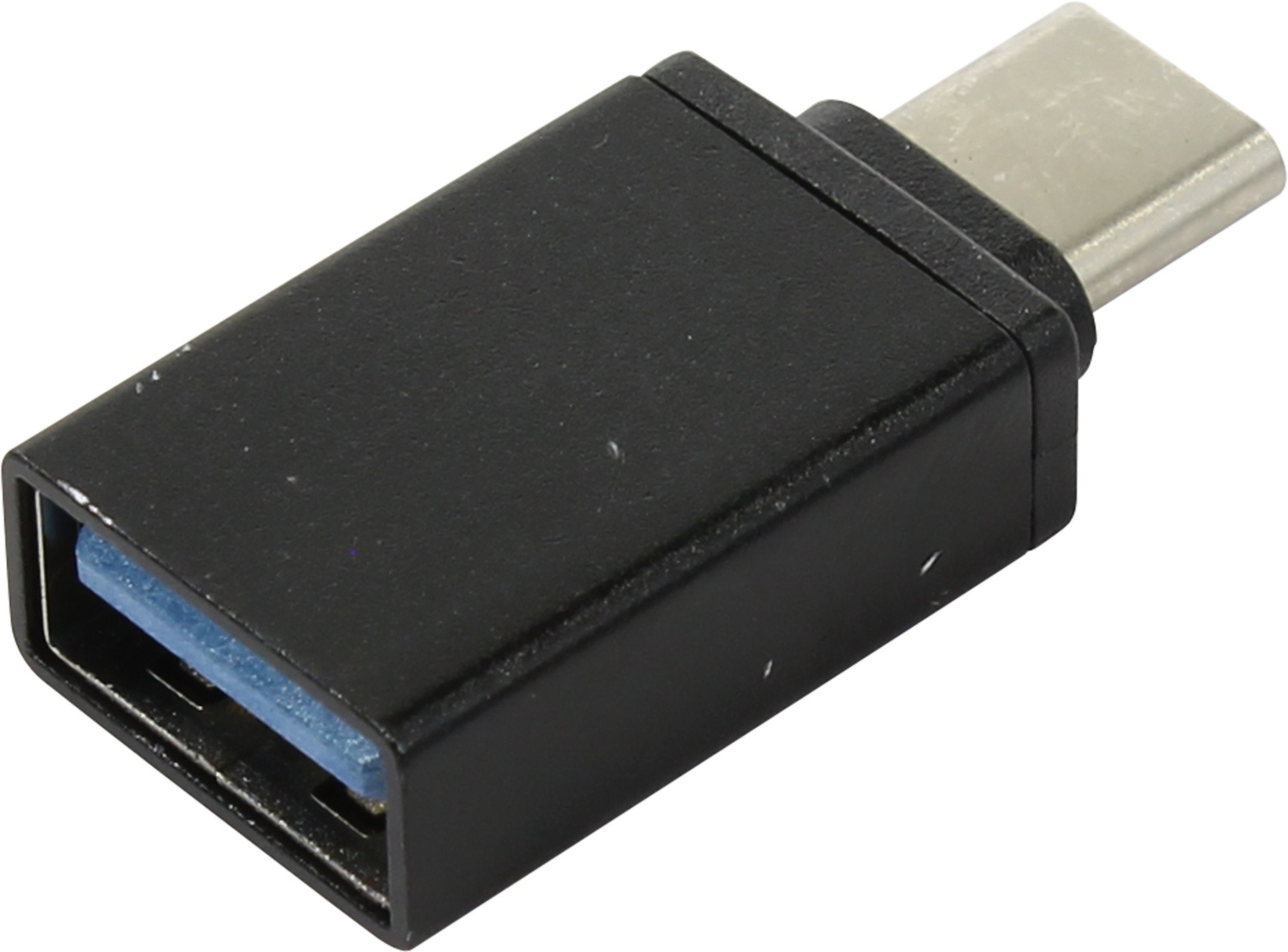 

Переходник (адаптер) USB-USB Type-C, черный KS-IS (KS-296Black)
