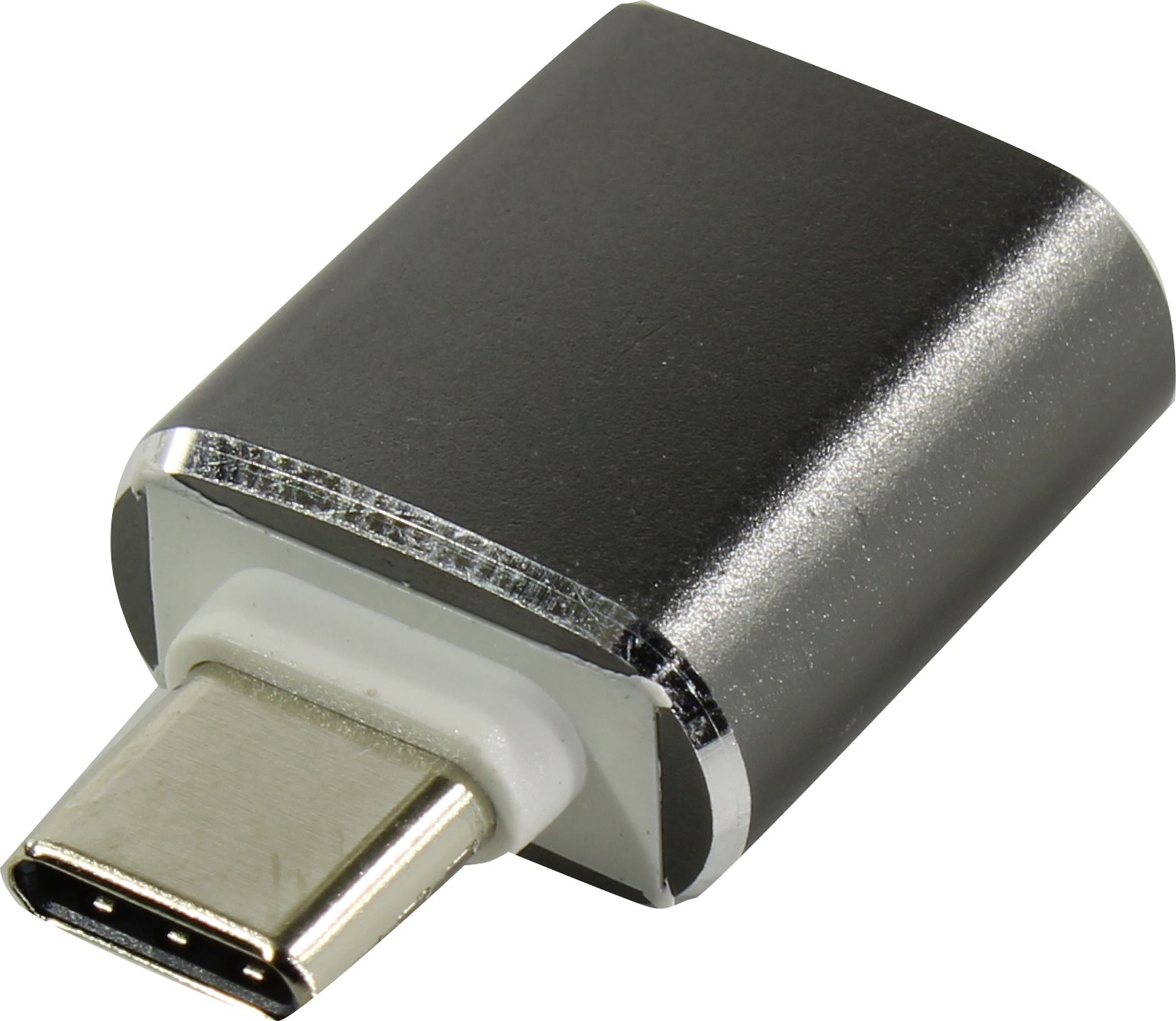 

Переходник (адаптер) USB-USB Type-C, серый KS-IS (KS-388GR )