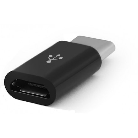 

Переходник (адаптер) USB Type-C-Micro USB, черный KS-IS (KS-294)