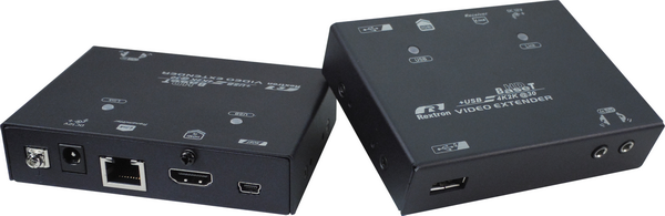 Удлинитель KVM (КВМ) REXTRON EVBMU-M107, 1-ПК, HDMI до 3840x2160, клавиатура USB, мышь USB (EVBMU-M107)