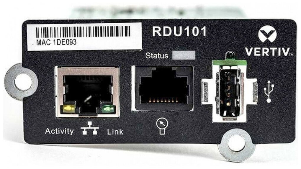 Карта управления Vertiv RDU101 RDU101