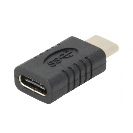 

Переходник (адаптер) USB Type-C-USB Type-C, 3A, черный KS-IS (KS-393)