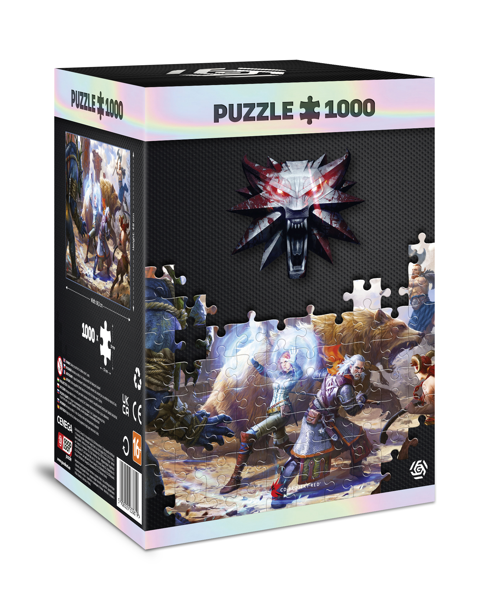 

Пазл Good Loot The Witcher Geralt & Triss in Battle (5908305233619), The Witcher Geralt & Triss in Battle
