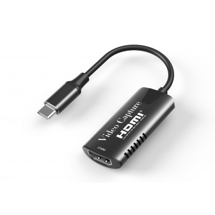 

Кабель-переходник (адаптер) USB Type-C(m)-HDMI(19F) 4K, 15 см, черный KS-is (KS-484)