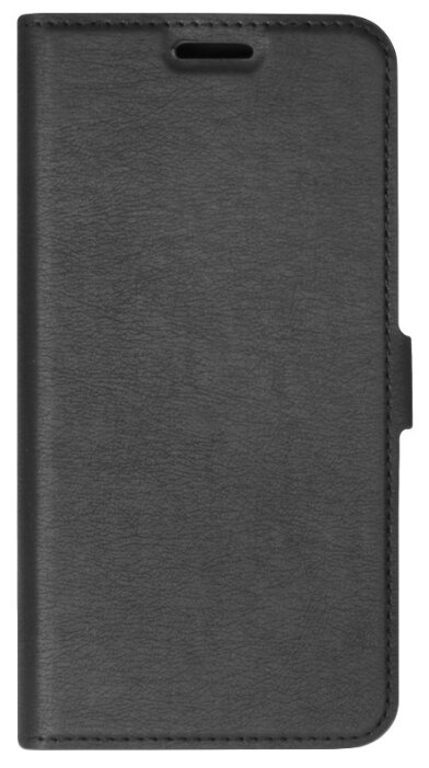 

Чехол-книжка DF для смартфона vivo Y53s, TPU, поликарбонат, черный (vFlip-12)