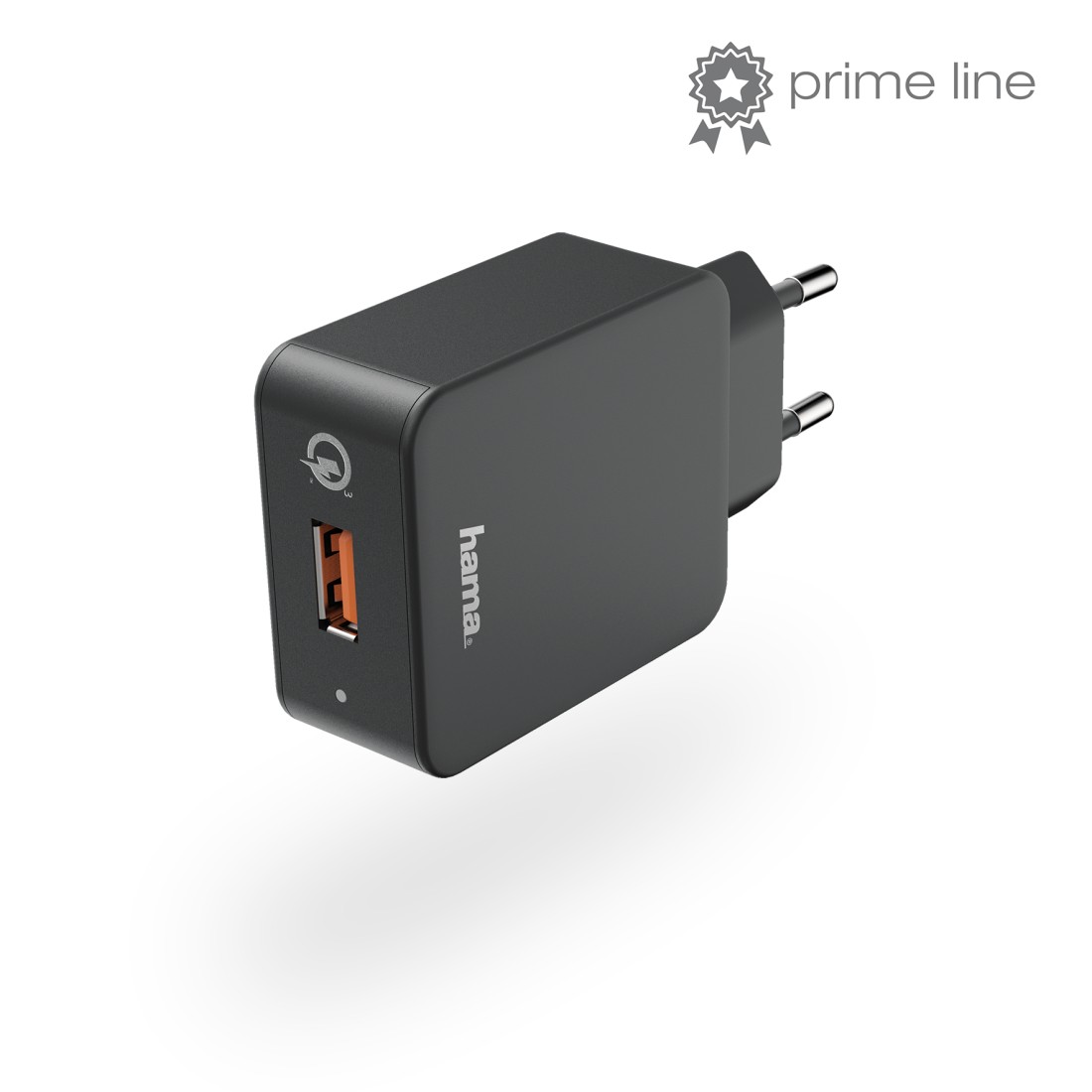 

Сетевое зарядное устройство Hama H-178238 19.5W, 1USB, Quick Charge, 3A, черный (00178238), H-178238