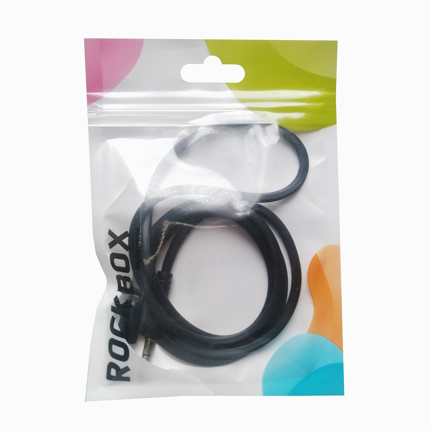 

Кабель Jack 3.5mm(M)-Jack 3.5mm(M), 1м, черный RockBox RC-MM3 (122567)