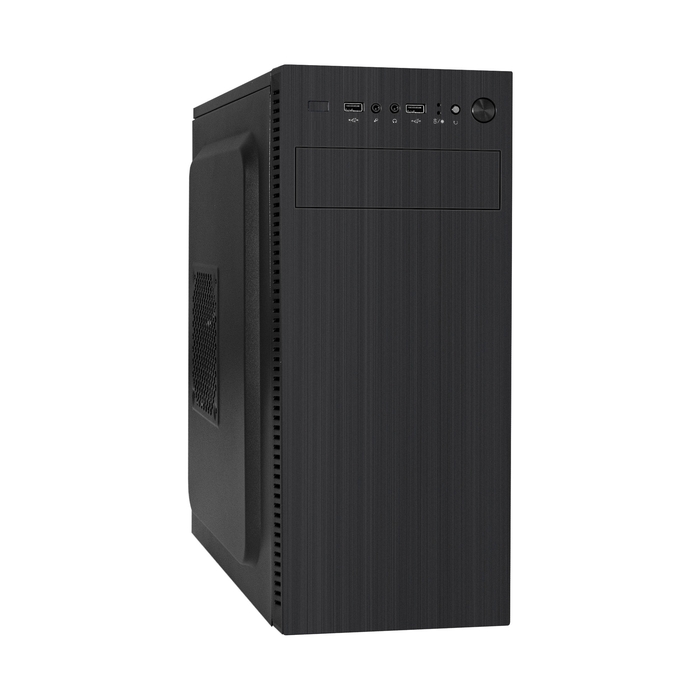 Корпус ExeGate AA-338-AA500, ATX, Midi-Tower, черный, 500Вт (EX289297RUS)