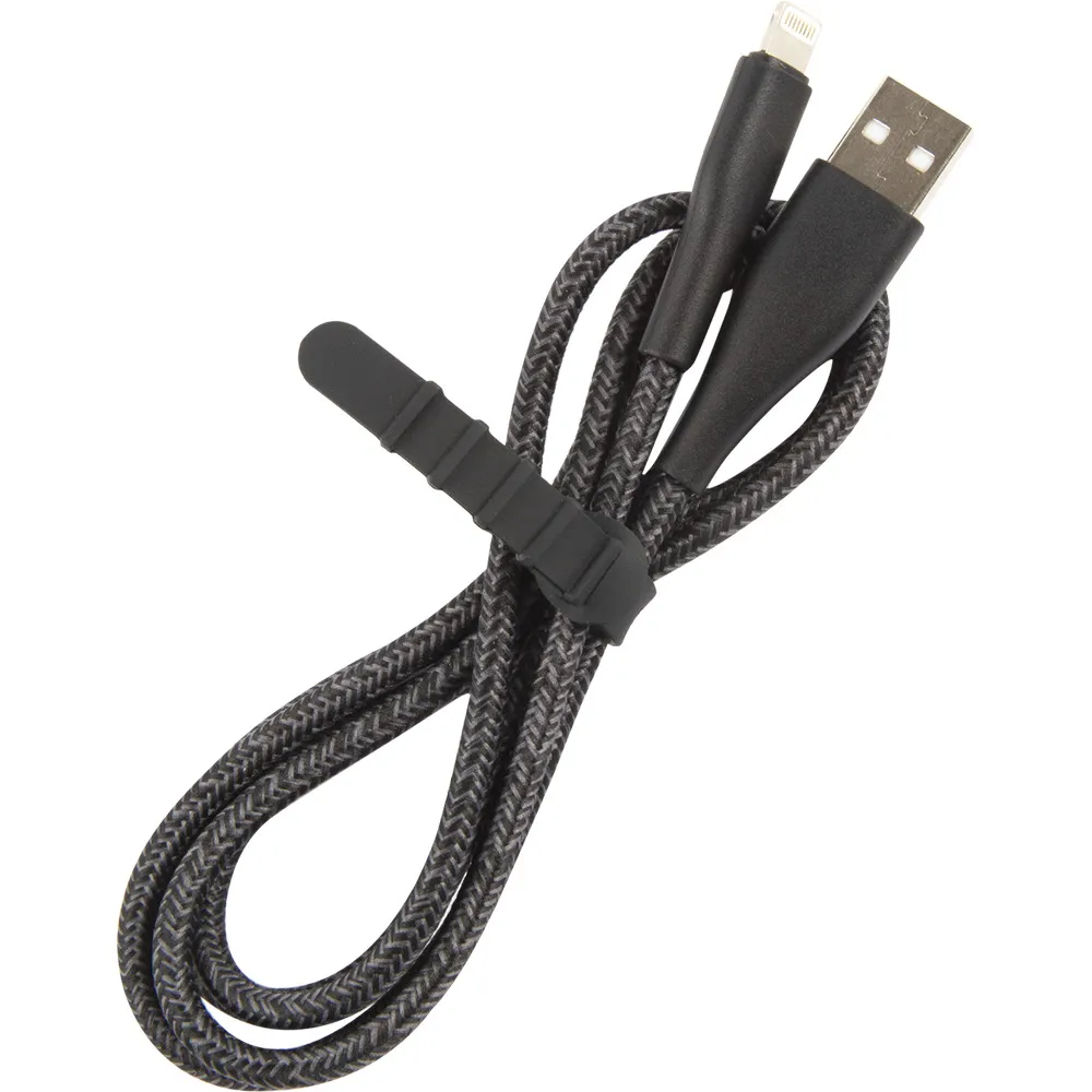 

Кабель Lightning 8-pin-USB, 1м, черный USAMS U41 (SJ391USB01), U41