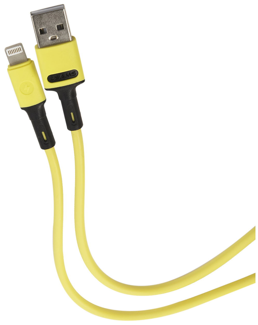 

Кабель Lightning 8-pin-USB, 2A, 1м, желтый USAMS U52 (SJ434USB03), U52