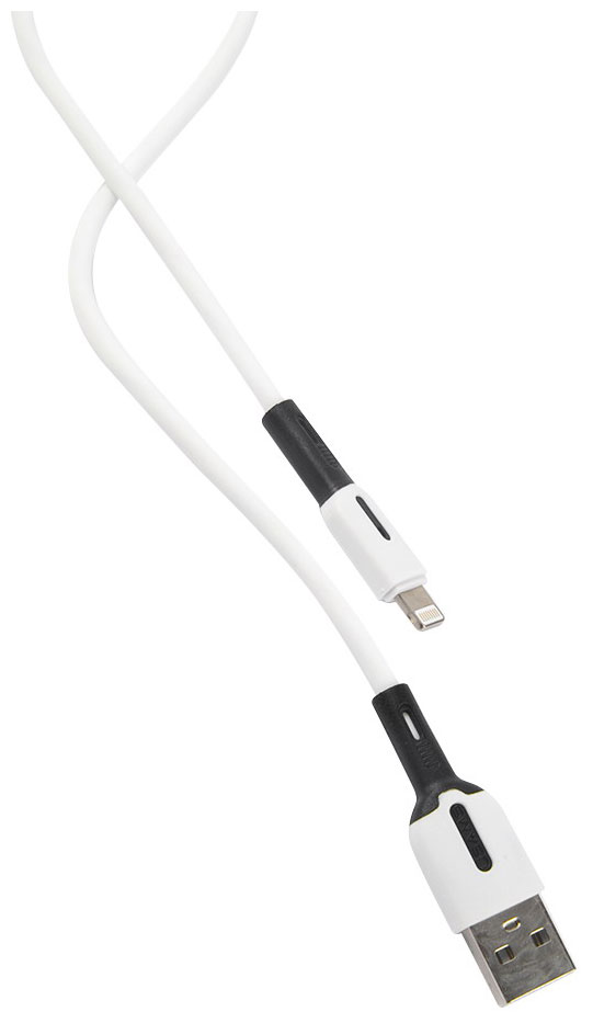 

Кабель Lightning 8-pin-USB, 2A, 2м, белый USAMS U51 (SJ456USB01), U51