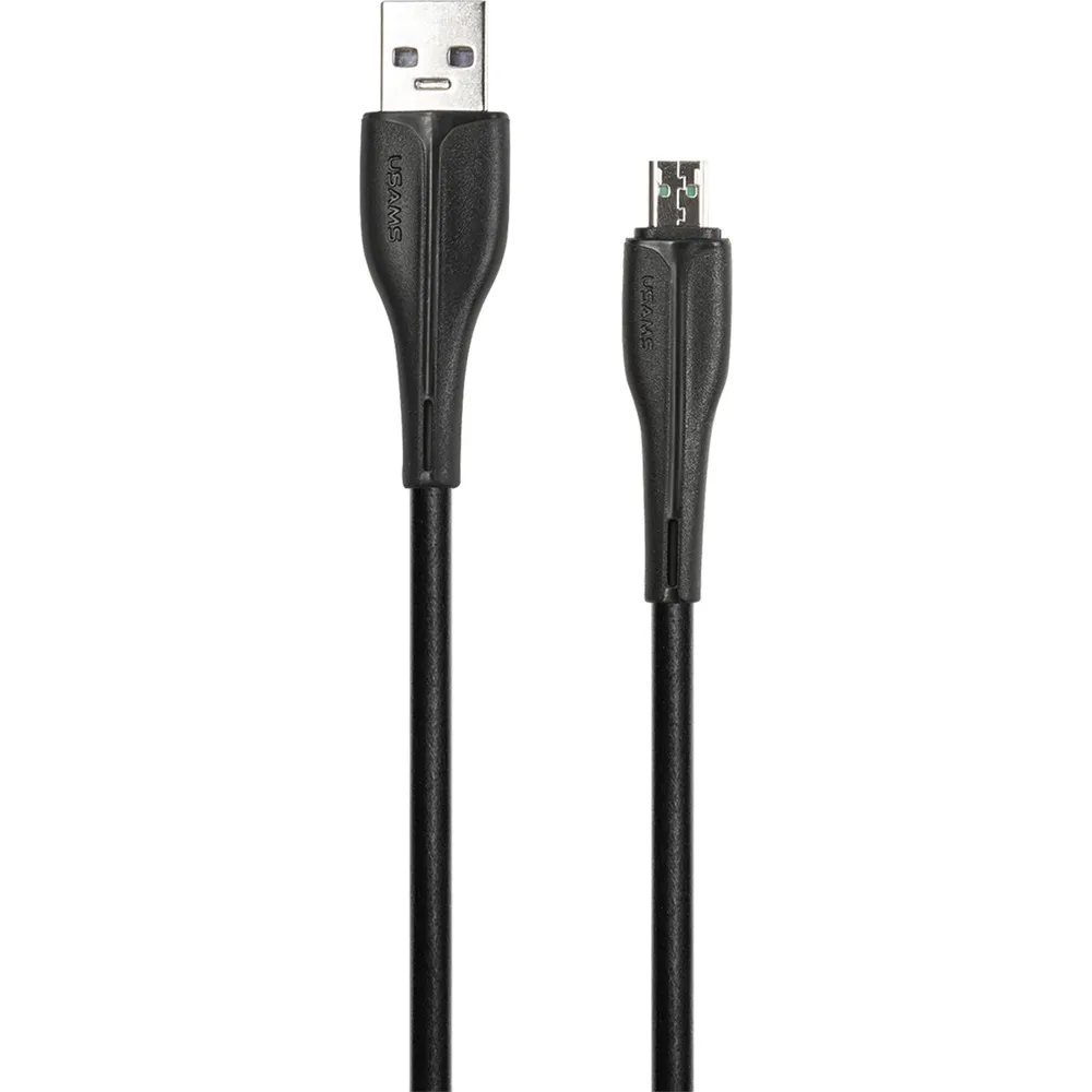 

Кабель Micro USB-USB, 4A, 1м, черный USAMS U38 (SJ375USB01), U38