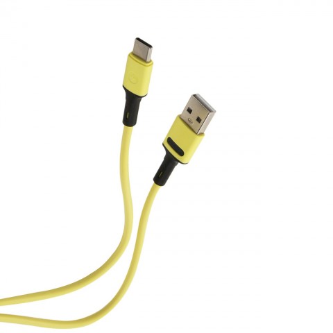 

Кабель USB Type-C (m)-USB, 1м, желтый USAMS U52 (SJ436USB03), U52