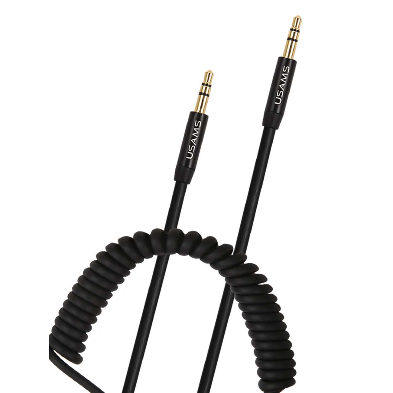 

Кабель Jack 3.5mm(M)-Jack 3.5mm(M), 1.2м, черный USAMS (SJ256YP01)