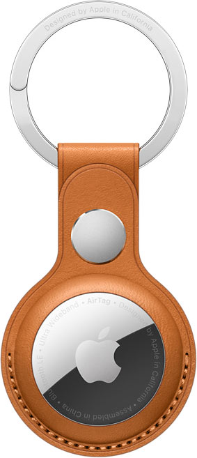 

Брелок для AirTag Apple, золотистая охра (MMFA3ZM/A), 0