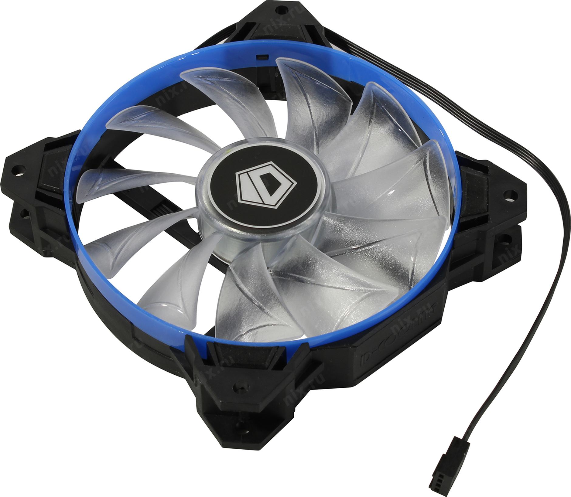 

Вентилятор ID-COOLING SF-12025-B, 120мм, 1500rpm, 26.4 дБ, 4-pin PWM, 1шт, синий (ID-FAN-SF-12025-B), SF-12025-B