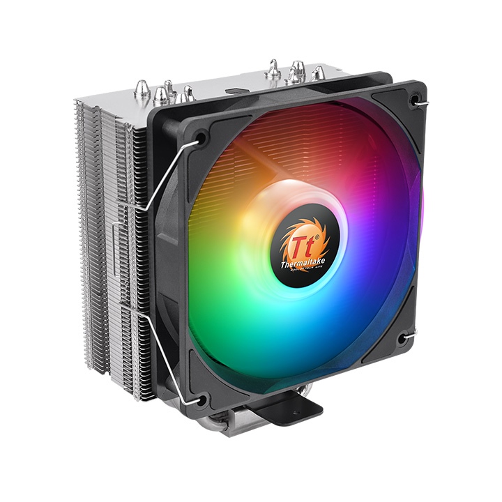 

Кулер для процессора Thermaltake UX210 ARGB для Socket/115x/1200/1356/1366/2011/2011-3/2066/AM2/AM2+/AM3/AM3+/FM1/AM4/FM2/FM2+, 120мм, 2000rpm, 34.3 дБ, 150Вт, 4-pin, Al+Cu, ARGB (CL-P079-CA12SW-A), UX210 ARGB