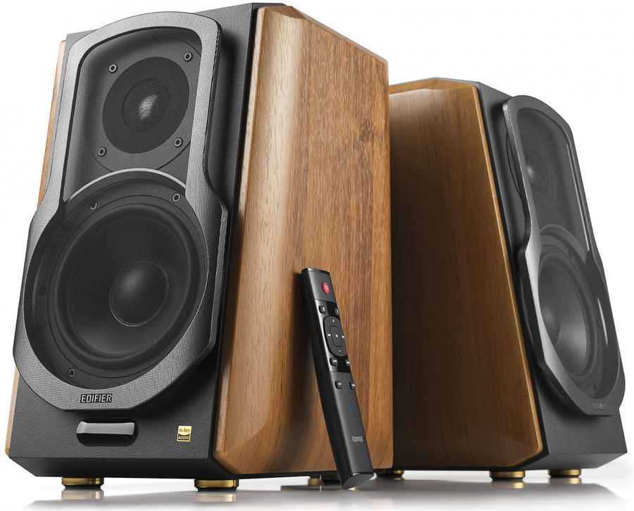

Акустика 2.0 Edifier S1000MKII, 120 Вт, AUX, Bluetooth, коричневый, S1000MKII