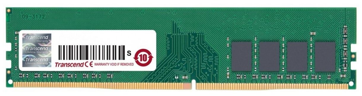 

Память DDR4 DIMM 16Gb, 3200MHz, CL22, 1.2 В, Transcend (JM3200HLB-16G), JM3200HLB-16G