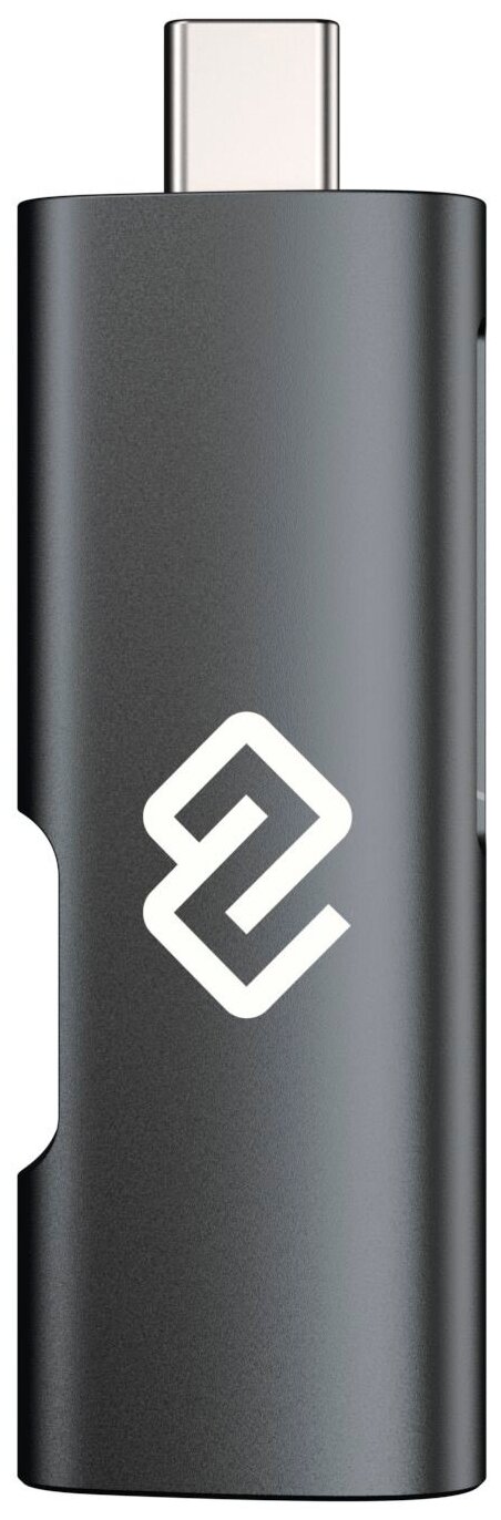 

Картридер внешний DIGMA CR-СU2522-G, TF/SD/micro-SD, USB-хаб, USB Type-C, серый (CR-СU2522-G), CR-СU2522-G
