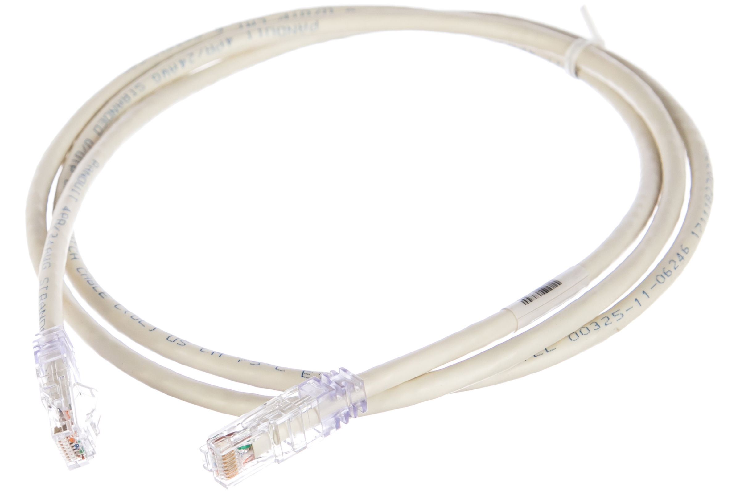 

Патч-корд UTP кат.6, 2м, RJ45-RJ45, белый, PANDUIT (UTPSP2MY)