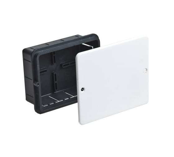 Коробка разветвительная 13 см x 10.6 см, скрытый монтаж