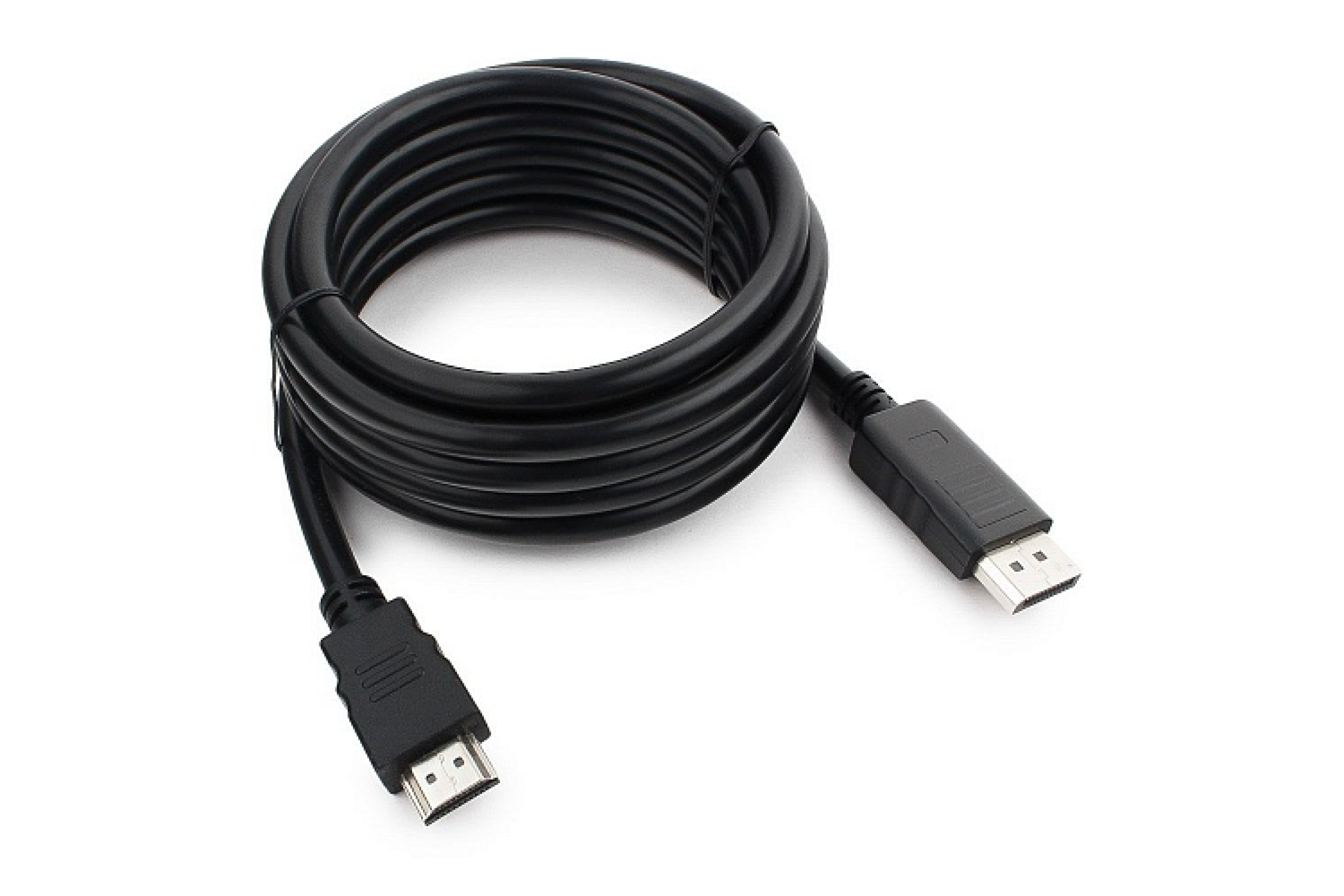 

Кабель DisplayPort(20M)-HDMI(19M) 4K, 1.8 м, черный Cablexpert (CC-DP-HDMI-4K-6)