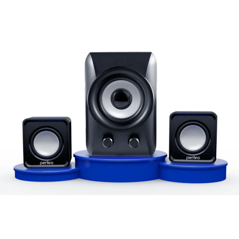 

Акустика 2.1 Perfeo PODIUM, 11Вт, черный (PF-695), PODIUM