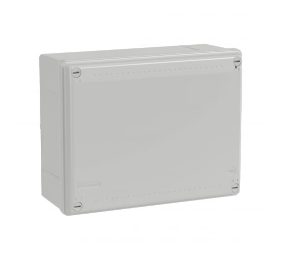 Коробка распределительная прямоугольная 19 см x 14 см, глубина 7 см, наружный монтаж, IP56, с крышкой, DKC (54110)