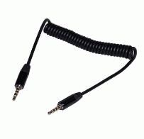 Кабель Jack 3.5mm(M)-Jack 3.5mm(M), 1.3м, черный CONTINENT AUX-210BK