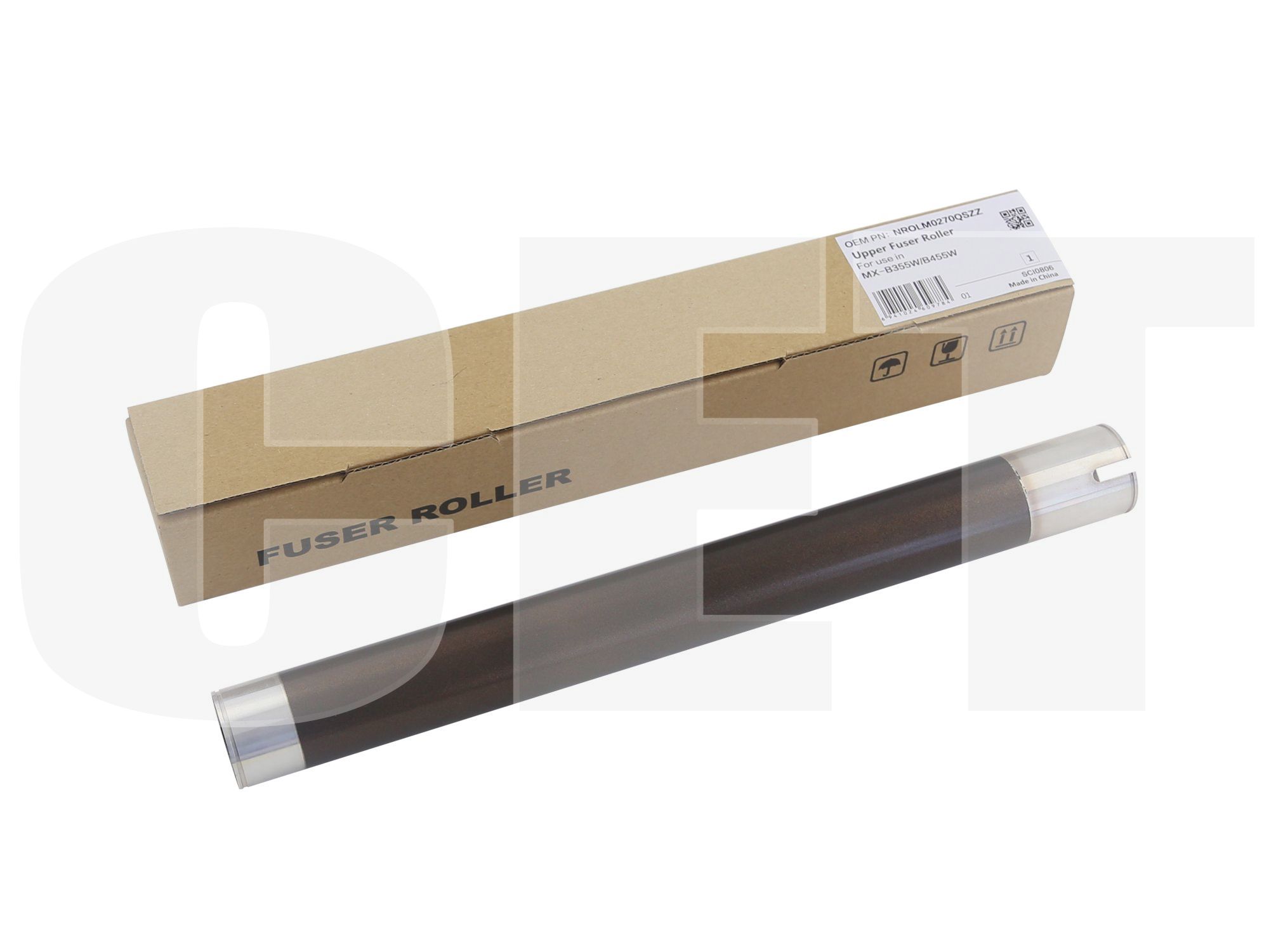 

Вал тефлоновый CET для Sharp MX-B455W/450P/355W/350P, MX-450W/350W, NROLM0270QSZZ (CET181003)