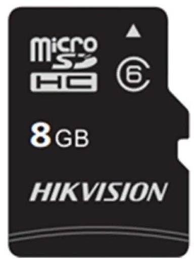 

Карта памяти 8Gb microSDHC Hikvision HS-TF-C1 Class 10 UHS-I U1 + адаптер, HS-TF-C1(STD)/8G/Adapter