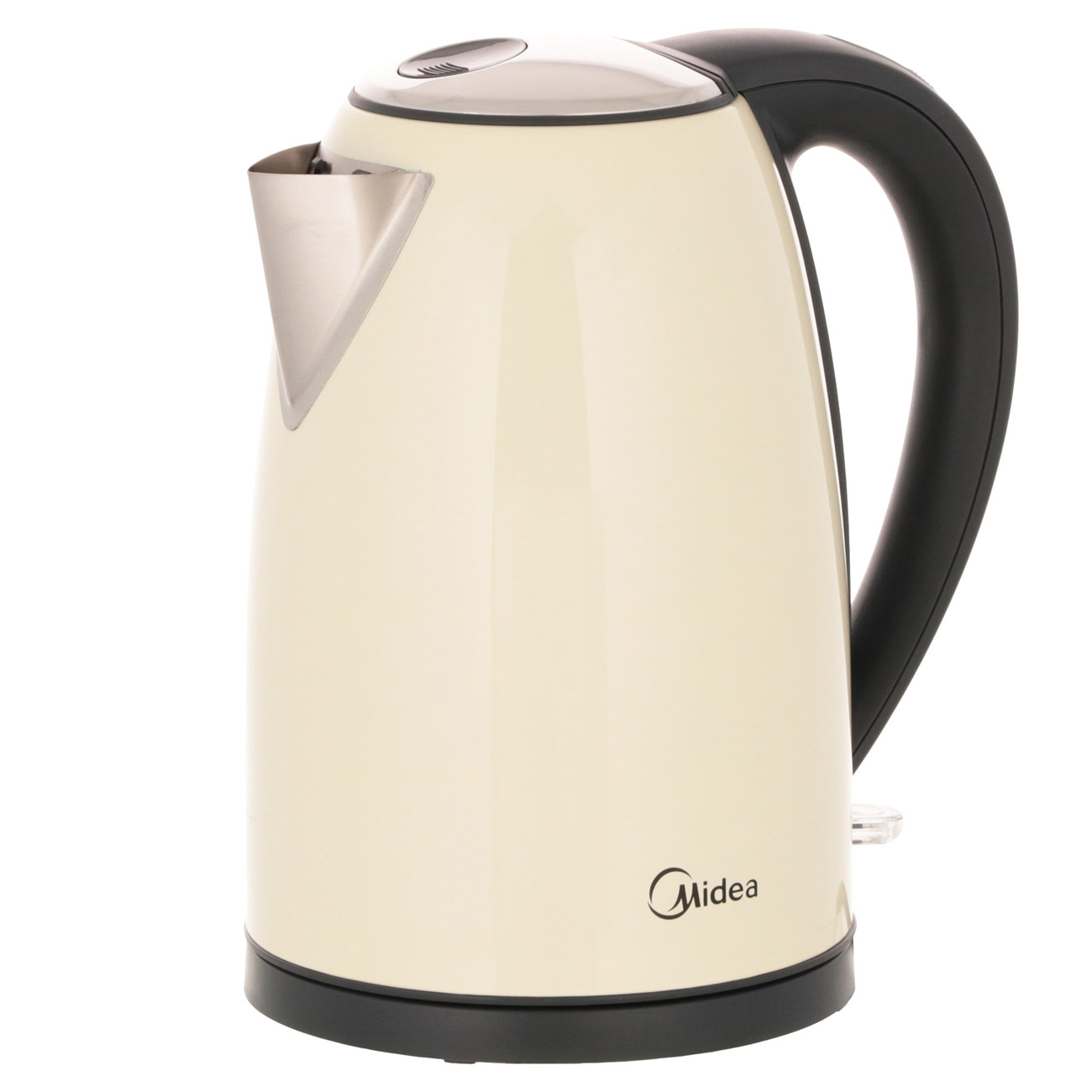 

Чайник Midea МК-8052 1.7л. 2200Вт, скрытый нагревательный элемент, нержавеющая сталь/пластик, слоновая кость (МК-8052), МК-8052